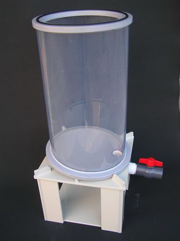 clear PVC vacuum tank